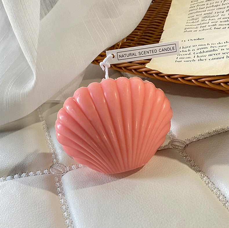 Korean Style Creative Shell Aromatherapy Candle Internet Celebrity Home Photography Props Wedding Girlfriends Gift Candle Light