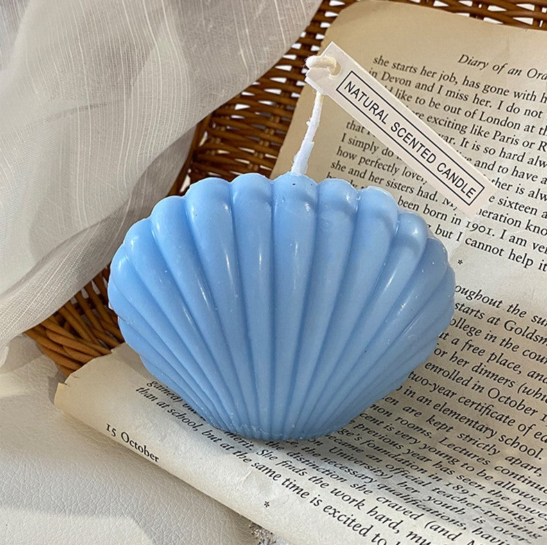 Korean Style Creative Shell Aromatherapy Candle Internet Celebrity Home Photography Props Wedding Girlfriends Gift Candle Light